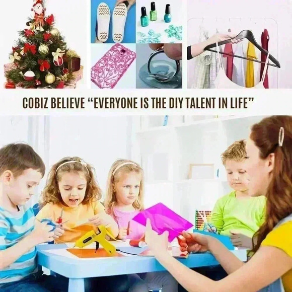 Hot Glue Gun High Temp-Cobiz Full Size (Not Mini) 60/100W Dual Power Heavy Duty, - Picture 6 of 10